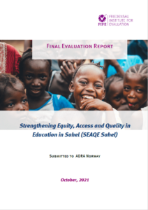 SEAQE Sahel Programme Evaluation
